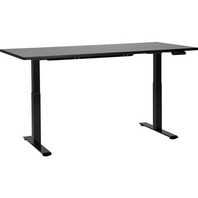 Beliani Säädettävä Pöytä Musta - 180x72cm, Moderni Muotoilu, USB Beliani Säädettävä Pöytä Musta - 180x72cm, Moderni Muotoilu, USB
