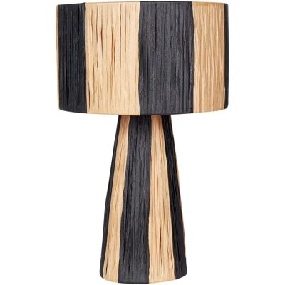 Beliani Handgefertigte Raffia Palmblattformen Tischlampe - Boho Stil Leuchte Beliani Handgefertigte Raffia Palmblattformen Tischlampe - Boho Stil Leuchte