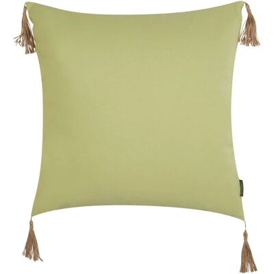 Beliani Grüne Dekorative Kissen - Quadratisches Kissen mit Quasten - 45x45cm - Moderner Dekor Beliani Grüne Dekorative Kissen - Quadratisches Kissen mit Quasten - 45x45cm - Moderner Dekor