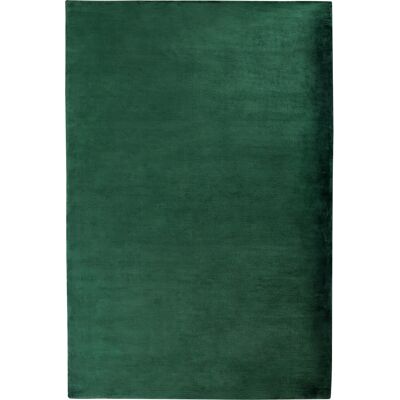 Alfombra de Viscosa Verde Oscuro Beliani 200x300cm - Alfombra Alfombra de Viscosa Verde Oscuro Beliani 200x300cm - Alfombra