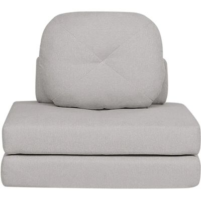 Beliani Sofá Cama Modelo OLDEN Gris Claro - Sofá Cama Beliani Sofá Cama Modelo OLDEN Gris Claro - Sofá Cama