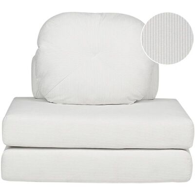 Beliani Sofá cama OLDEN Blanco crema - Sofá cama Beliani Sofá cama OLDEN Blanco crema - Sofá cama