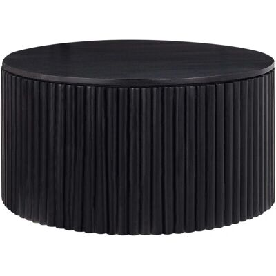 Beliani KIRKWOOD Table Basse Noire - Table - Publicité Beliani KIRKWOOD Table Basse Noire - Table - Publicité
