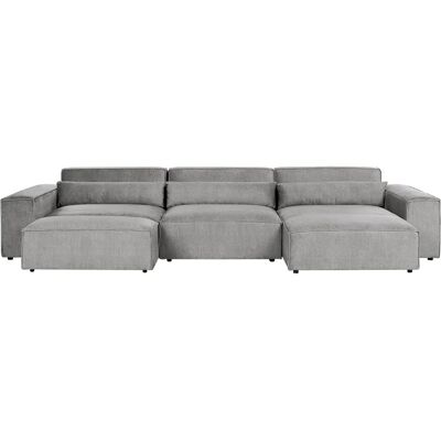 Harmaa Modular Sof Beliani - Sektionaalinen Sohva Olohuoneeseen Harmaa Modular Sof Beliani - Sektionaalinen Sohva Olohuoneeseen