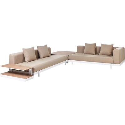 Beliani - Ensemble de Canapés d'Extérieur - Mobilier Moderne - Publicité Beliani - Ensemble de Canapés d'Extérieur - Mobilier Moderne - Publicité