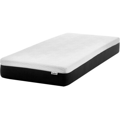 Matelas Beliani - Mousse mémoire 7 zones - Blanc - Lit Simple - Publicité Matelas Beliani - Mousse mémoire 7 zones - Blanc - Lit Simple - Publicité
