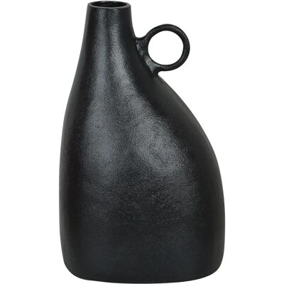 Beliani Musta Dekoratiivinen Maljakko - Moderni Koti-Tarvikkeet - 36cm Beliani Musta Dekoratiivinen Maljakko - Moderni Koti-Tarvikkeet - 36cm