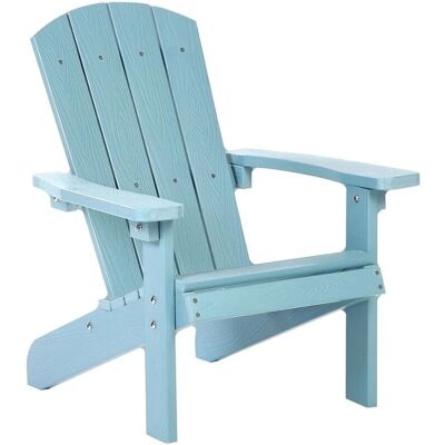 Chaise d'enfant Beliani - Bleu clair - Style rétro - Résistante aux intempéries - Publicité Chaise d'enfant Beliani - Bleu clair - Style rétro - Résistante aux intempéries - Publicité