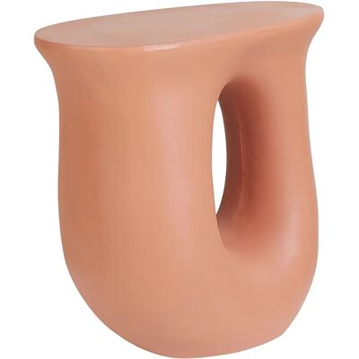 Beliani Table d'Appoint Orange MgO - Table d'Appoint - Publicité Beliani Table d'Appoint Orange MgO - Table d'Appoint - Publicité