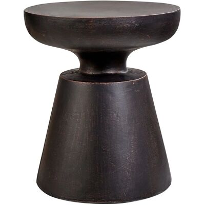 Table d'appoint noire Beliani en MgO - Moderne résistante aux intempéries - Publicité Table d'appoint noire Beliani en MgO - Moderne résistante aux intempéries - Publicité