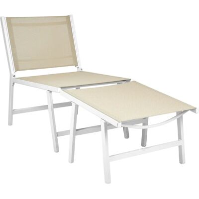 Beliani Modell: Marceddi - Moderner Gartensessel Beige Beliani Modell: Marceddi - Moderner Gartensessel Beige