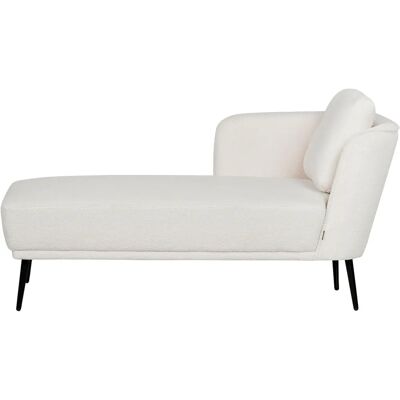 Beliani Artheze Sillón Longue Estilo Retro con Cojín Beliani Artheze Sillón Longue Estilo Retro con Cojín