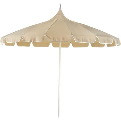 Beliani Minoa Auringonvarjo - UV-kestävä, Alumiini, Pyöreä, 245cm Beliani Minoa Auringonvarjo - UV-kestävä, Alumiini, Pyöreä, 245cm