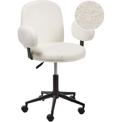 Chaise de bureau Beliani Moraga - Pivotante, Réglable, Moderne - Publicité Chaise de bureau Beliani Moraga - Pivotante, Réglable, Moderne - Publicité