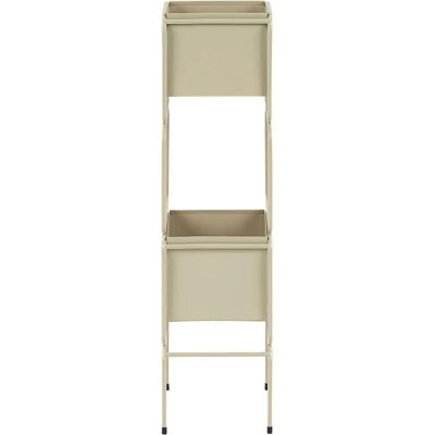 Beliani - Moderni kasvien jalusta - Beige - Sisä/Ulko Beliani - Moderni kasvien jalusta - Beige - Sisä/Ulko