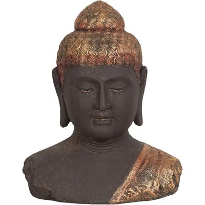 BELIANI Carum Magnesiumoksidi Buddha-figuuri - Sisä- ja ulkokäyttöön soveltuva koristekuva BELIANI Carum Magnesiumoksidi Buddha-figuuri - Sisä- ja ulkokäyttöön soveltuva koristekuva