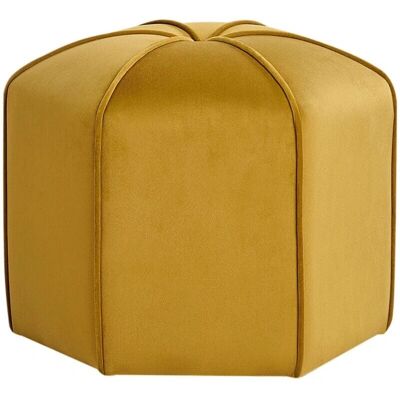 Beliani Wishek Puf Redondo de Terciopelo - Pouf Beliani Wishek Puf Redondo de Terciopelo - Pouf