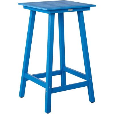 Beliani - Gartentisch 60x60cm Kunststoff Blau Adirondack - Gartentisch Beliani - Gartentisch 60x60cm Kunststoff Blau Adirondack - Gartentisch