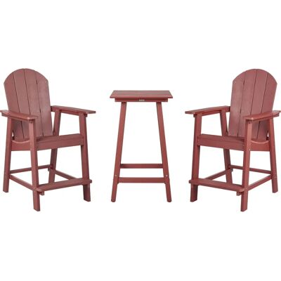 Beliani Adirondack Parveke Setti - Parveke Setti Beliani Adirondack Parveke Setti - Parveke Setti