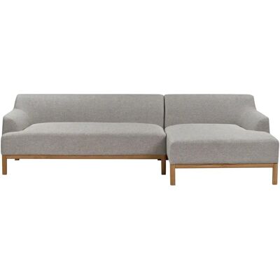 Beliani - Sofá - Gris - Estilo Escandinavo - Esquina Beliani - Sofá - Gris - Estilo Escandinavo - Esquina