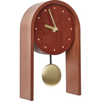 Beliani Ferden Modern MDF Rundwanduhr - Retro Stil Beliani Ferden Modern MDF Rundwanduhr - Retro Stil