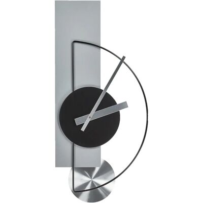 Beliani Cevins Graue Moderne Wanduhr - Wanduhr Beliani Cevins Graue Moderne Wanduhr - Wanduhr