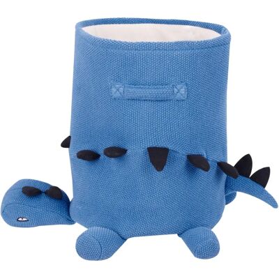 BELIANI Blau Dinosaurier Spielzeugkorb - Aufbewahrungskorb BELIANI Blau Dinosaurier Spielzeugkorb - Aufbewahrungskorb