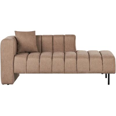 Beliani Lannils Canapé Longue Moderne en Tissu - Chaise Longue - Publicité Beliani Lannils Canapé Longue Moderne en Tissu - Chaise Longue - Publicité