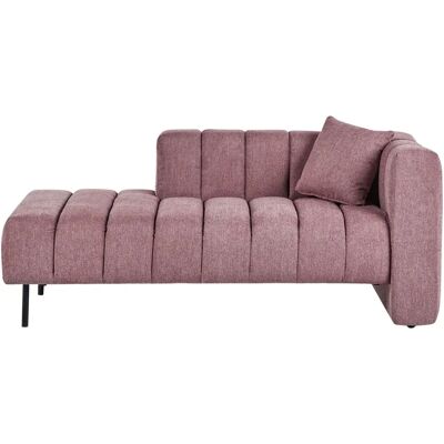 Beliani Rosa Sillón de Tela Moderno - Sofá Beliani Rosa Sillón de Tela Moderno - Sofá