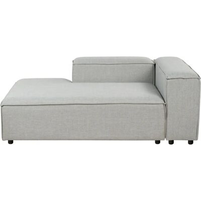 BELIANI Ardal Longue Moderne Grise Tissu - Publicité BELIANI Ardal Longue Moderne Grise Tissu - Publicité