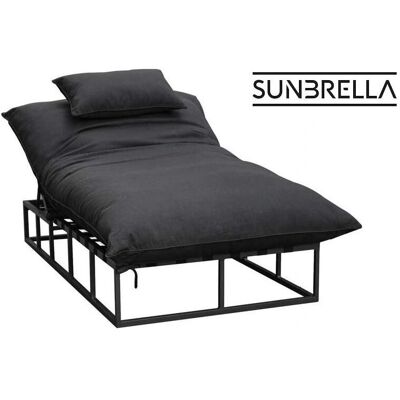 Bona - Loungeliege Hoch Aluminium/Sunbrella - Lounge-Sessel Bona - Loungeliege Hoch Aluminium/Sunbrella - Lounge-Sessel