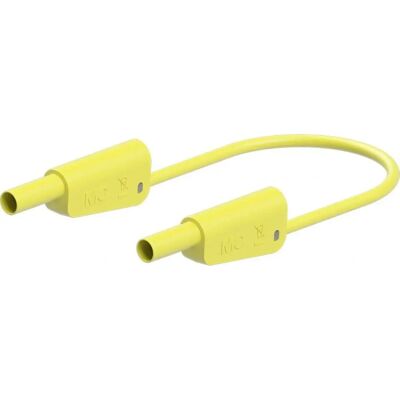 Câble de mesure STÄUBLI SLK-4A-F25 - Jaune 75 cm Câble de mesure STÄUBLI SLK-4A-F25 - Jaune 75 cm