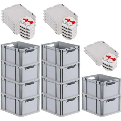 PROREGAL - Bac Euro NextGen Grip - 20L - Aufbewahrungsbox PROREGAL - Bac Euro NextGen Grip - 20L - Aufbewahrungsbox