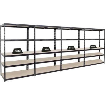 PROREGAL - Giant Tiger - 200x120x60cm - 265kg pro Ebene - Lagerregal PROREGAL - Giant Tiger - 200x120x60cm - 265kg pro Ebene - Lagerregal