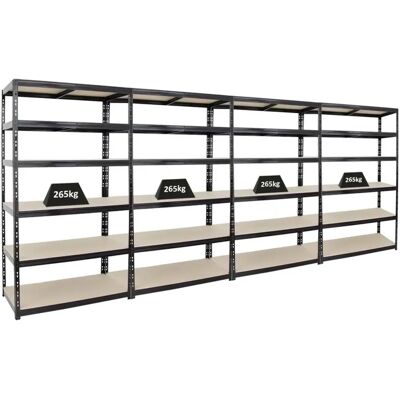 PROREGAL TIGER 4x 265kg 220x120x60cm Regalsystem PROREGAL TIGER 4x 265kg 220x120x60cm Regalsystem