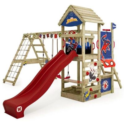 Wickey Disney Story Parc Enfant - Bois avec Balances et Toboggan - Publicité Wickey Disney Story Parc Enfant - Bois avec Balances et Toboggan - Publicité