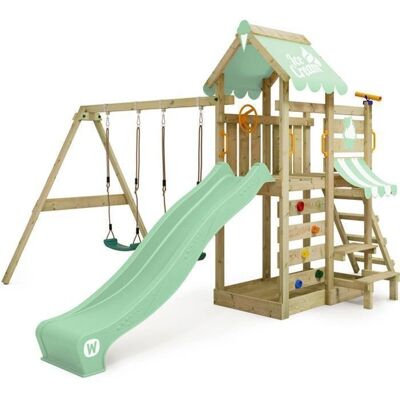 Wickey Wooden Playground VanillaFlyer - Playground Wickey Wooden Playground VanillaFlyer - Playground