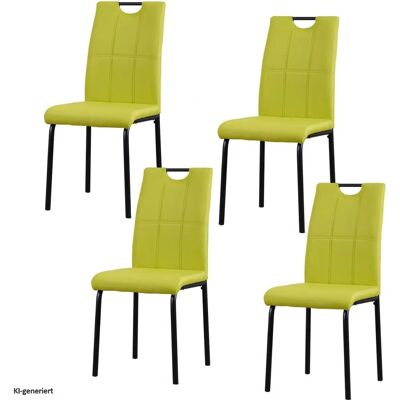 HTI-Living - Denton - Webstoff Grün - Esszimmerstuhl HTI-Living - Denton - Webstoff Grün - Esszimmerstuhl