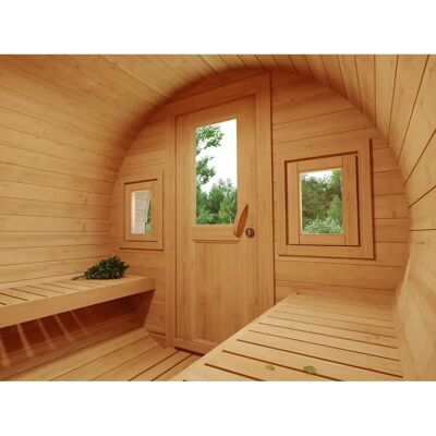 Fjordholz Ando Sauna - Holz, Bausatz oder schlüsselfertig, 5 Jahre Garantie Fjordholz Ando Sauna - Holz, Bausatz oder schlüsselfertig, 5 Jahre Garantie