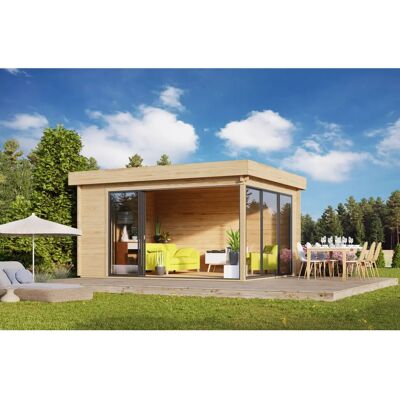 Fjordholz Gartenhaus Alu Concept 70 A - Gartenhaus Fjordholz Gartenhaus Alu Concept 70 A - Gartenhaus