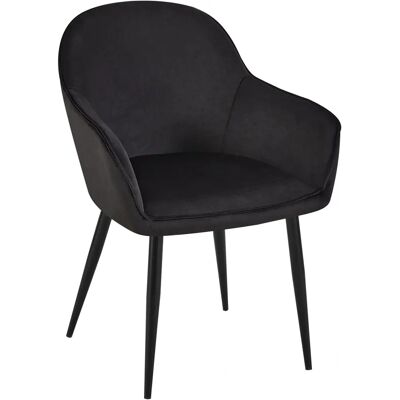 Sconto Silla con brazos Clint - Sillón - Negro Sconto Silla con brazos Clint - Sillón - Negro