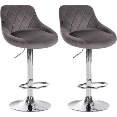 CLP Lazio Sammet Barhocker-Set CLP Lazio Sammet Barhocker-Set