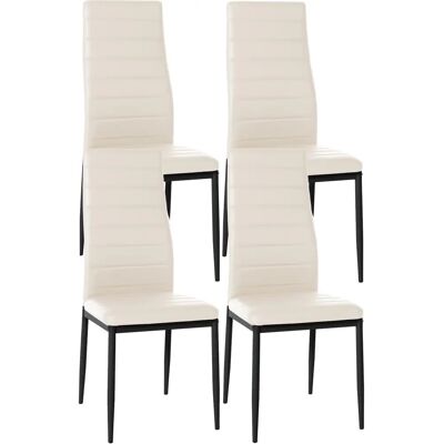 Conjunto de Sillas de Comedor Mayfair Crema - Muebles Modernos Conjunto de Sillas de Comedor Mayfair Crema - Muebles Modernos