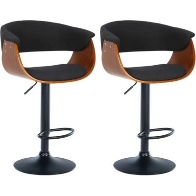 Conjunto de 2 Taburetes de bar Vestal - Ajustables, Giratorios, Modernos Conjunto de 2 Taburetes de bar Vestal - Ajustables, Giratorios, Modernos