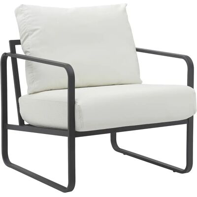 CLP Weiß Manea Sessel aus Kunstleder oder Stoff - Moderner Minimalismus CLP Weiß Manea Sessel aus Kunstleder oder Stoff - Moderner Minimalismus