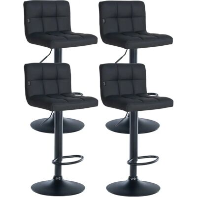 Set de 4 Taburetes de Bar Feni - Diseño Moderno y Cómodo Set de 4 Taburetes de Bar Feni - Diseño Moderno y Cómodo