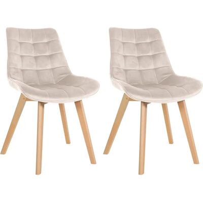 CLP Brooklyn Veloursessel 2er-Set CLP Brooklyn Veloursessel 2er-Set