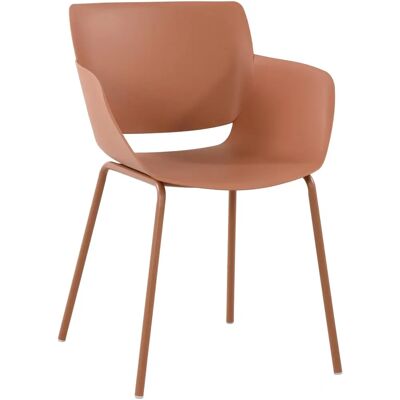 Sconto Carsten Silla de Jardín Naranja - Muebles de Jardín Sconto Carsten Silla de Jardín Naranja - Muebles de Jardín