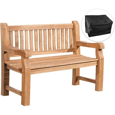 CLP - Florida 120 cm - Teak - Funda - Banco de jardín CLP - Florida 120 cm - Teak - Funda - Banco de jardín