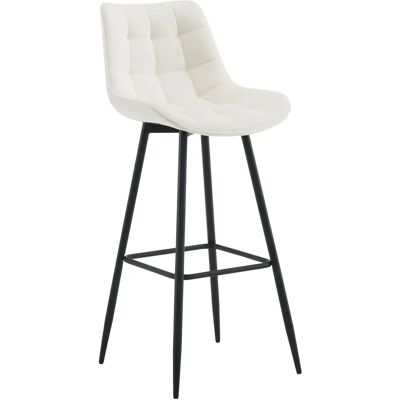 CLP Dartford Creme Velours Barhocker CLP Dartford Creme Velours Barhocker